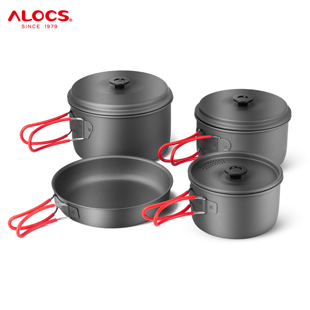 Multi person Camping Cooking pots Set