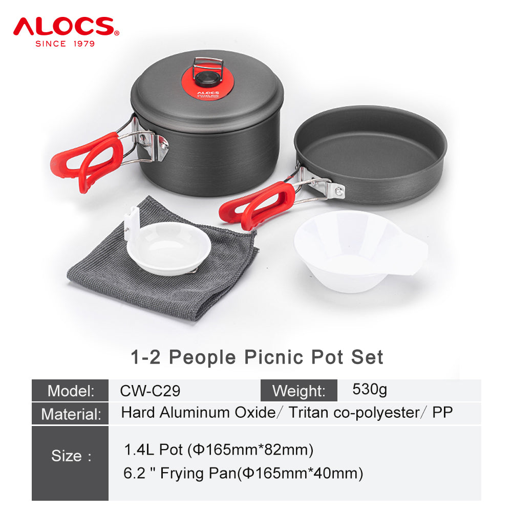 Outdoor Camping Cookware Set