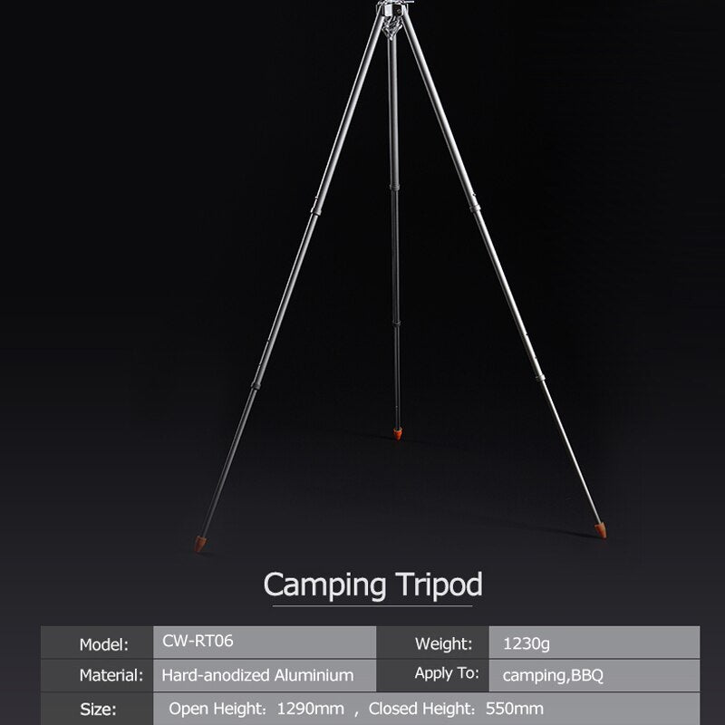 Campfire Tripod Hanging Pot