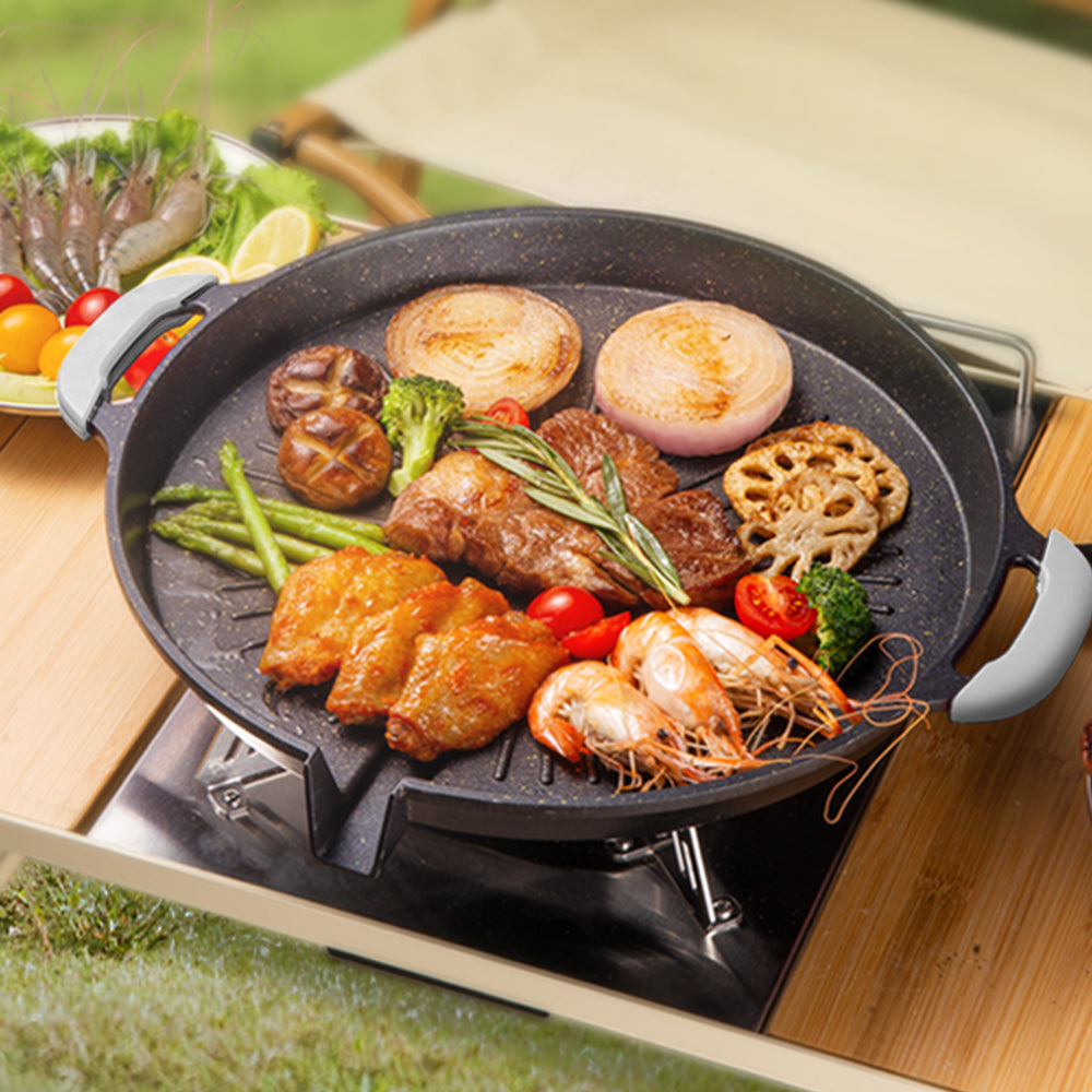 Outdoor Korean Non-Stick Barbecue Tray