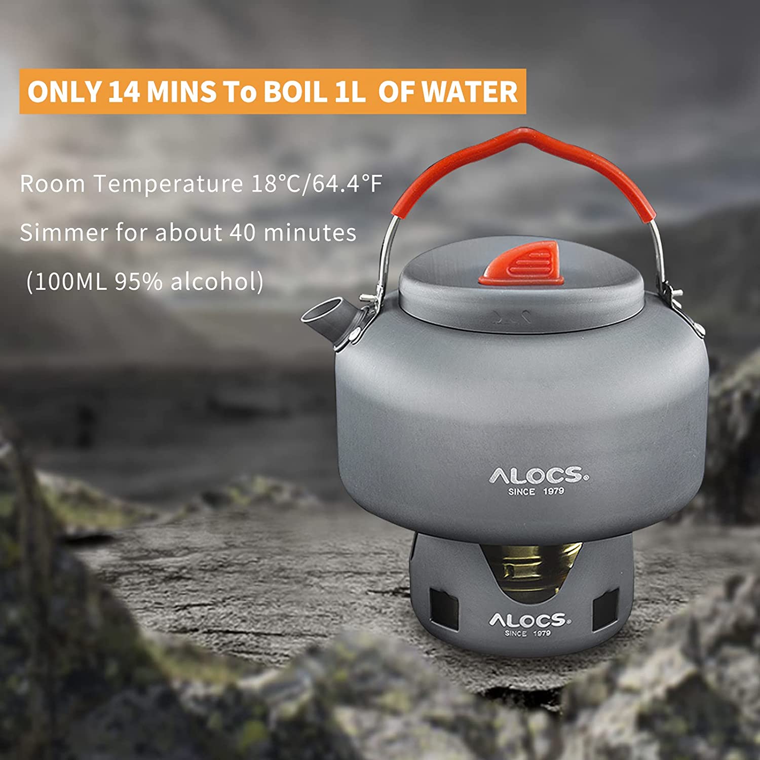 ALOCS CS B13 Camping Picnic Alcohol Cooking Stove Set Portable Liquid Fuel  Furnace Burner Gas Stove, Kitchen Appliances Cooking Stoves From 28,03 €