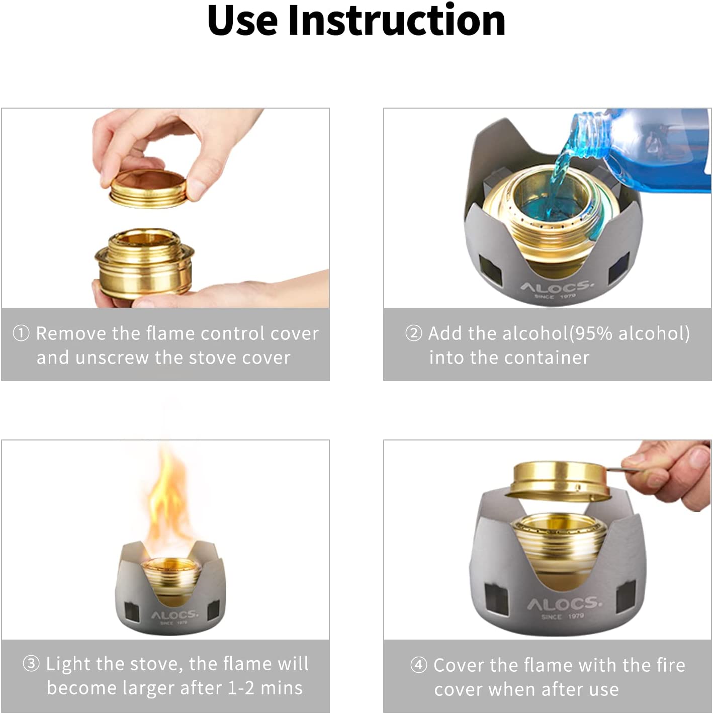 Ultralight Alcohol Stove